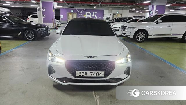 Genesis G70 2018 Белый из Кореи