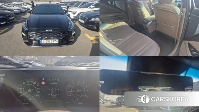 Kia K8 2021 Черный из Кореи