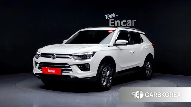 Ssangyong Beautiful Korando 2021 Белый из Кореи