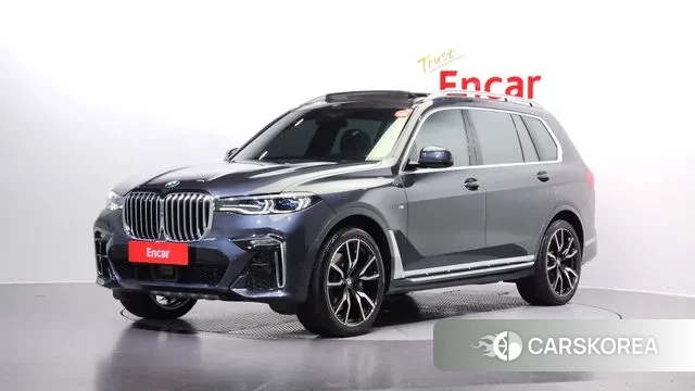 BMW X7 (G07) 2020 Серый из Кореи