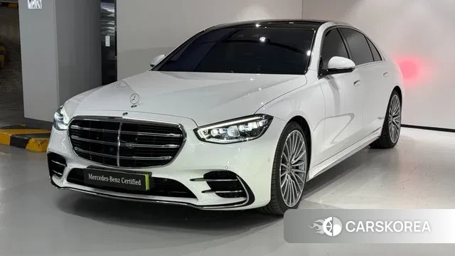 Mercedes-Benz S-Class W223 2025 Белый из Кореи
