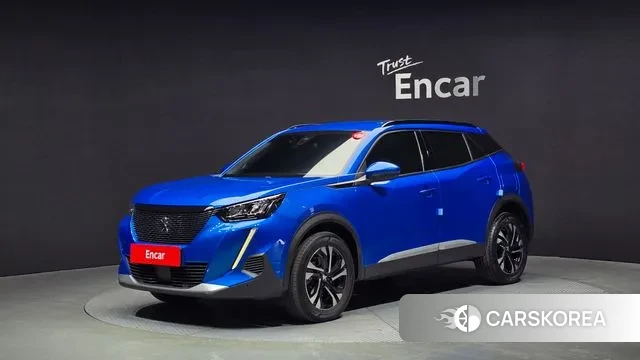 Peugeot 2008 Second generation 2021 Синий из Кореи