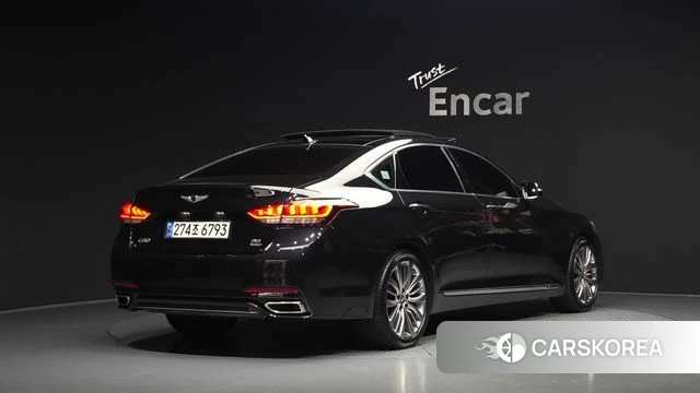 Genesis G80 2018 Черный из Кореи