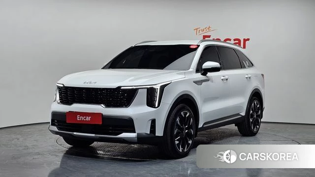 Kia The New Sorento 4th Generation 2023 Белый из Кореи