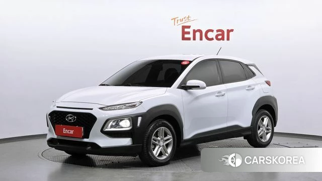 Hyundai Kona 2018 Белый из Кореи