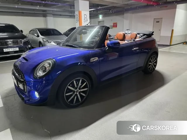 Mini Cooper S Convertible 2020 Синий из Кореи
