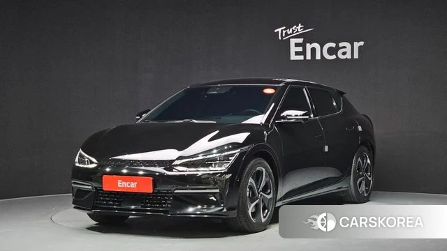 Kia EV6 2022 Черный из Кореи