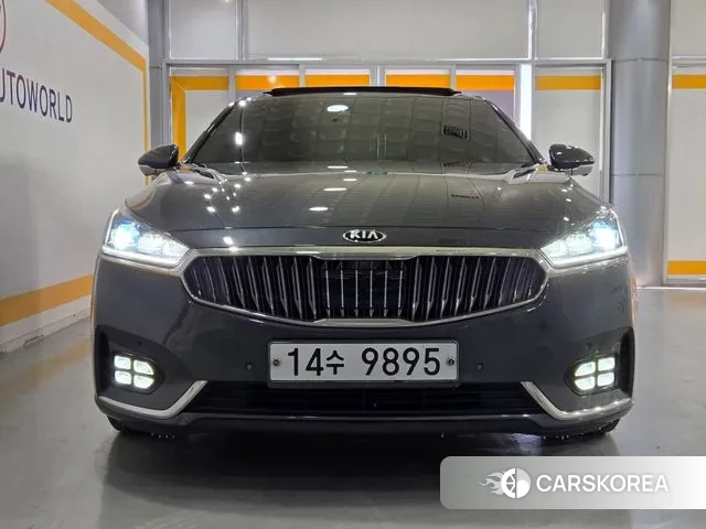Kia All New K7 Hybrid 2018 Серый из Кореи