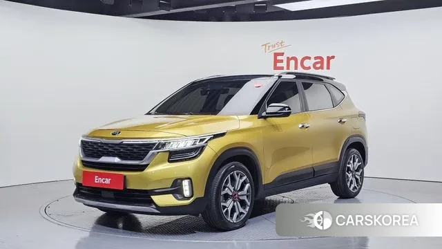 Kia Seltos 2020 Желтый из Кореи