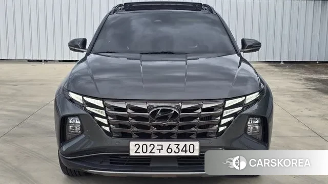 Hyundai Tucson Hybrid (NX4) 2021 Серый из Кореи