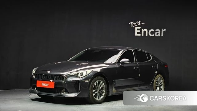 Kia Stinger 2018 Серый из Кореи