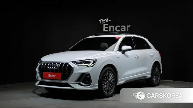 Audi Q3 (F3) 2022 Белый из Кореи