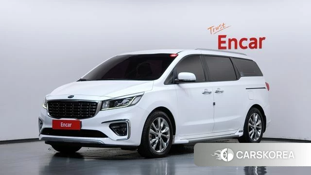 Kia The New Carnival 2018 Белый из Кореи