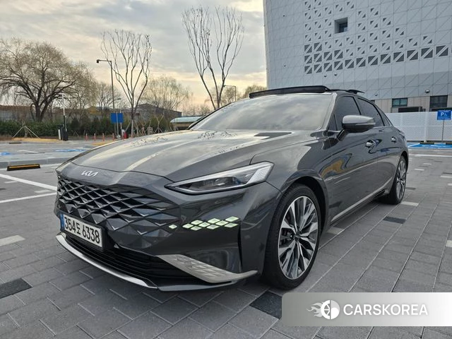 Kia K8 2022 Серый из Кореи