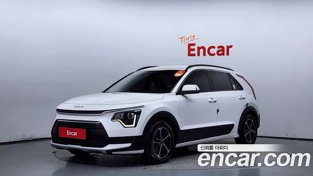 Kia Di Ol Nu Niro 2022 Белый из Кореи