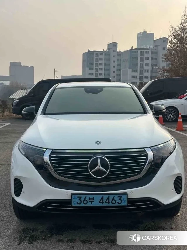 Mercedes-Benz EQC N293 2020 Белый из Кореи