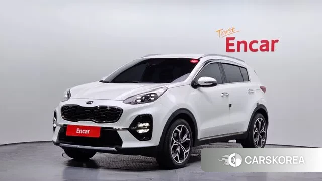 Kia Sportage The Bold 2018 Белый из Кореи