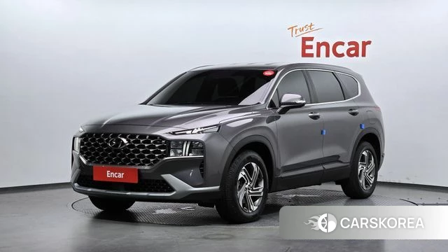 Hyundai The New Santa Fe 2022 Серый из Кореи