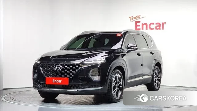 Hyundai Santa Fe TM 2019 Черный из Кореи