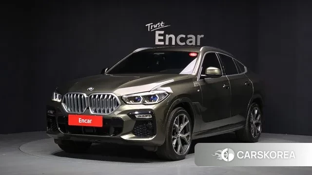 BMW X6 (G06) 2020 Песочный из Кореи