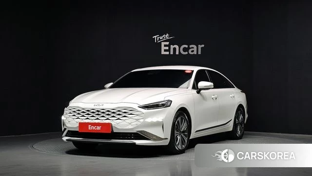Kia K8 Hybrid 2023 Белый из Кореи