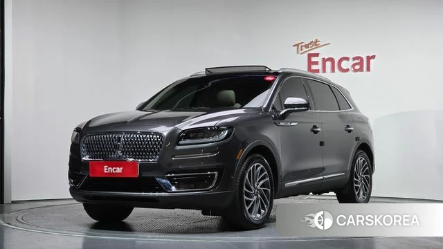 Lincoln Nautilus First generation 2019 Серый из Кореи