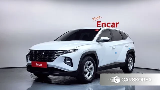 Hyundai Tucson (NX4) 2021 Белый из Кореи