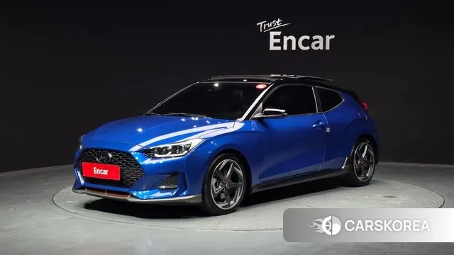 Hyundai Veloster (JS) 2019 Синий из Кореи