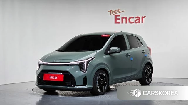 Kia The New Morning (JA) 2024 Темно-зеленый из Кореи