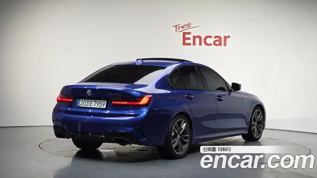 BMW 3 Series (G20) 2019 Синий из Кореи