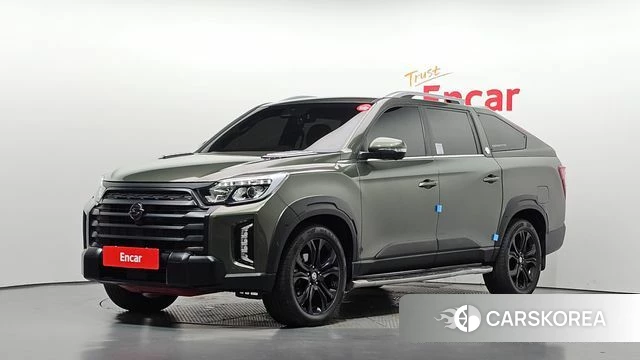 Ssangyong The New Rexton Sport 2022 Темно-зеленый из Кореи