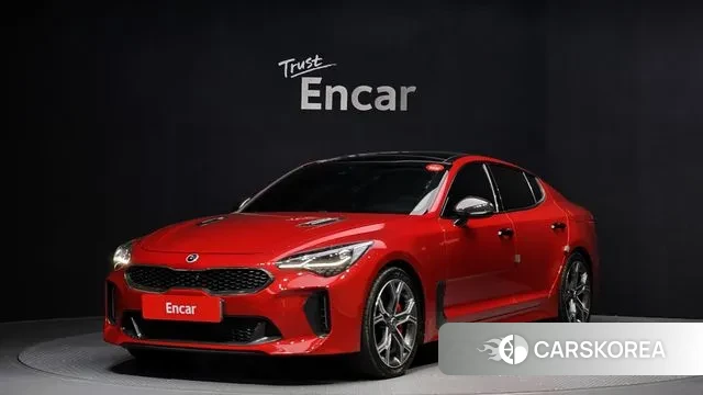 Kia Stinger 2018 Красный из Кореи