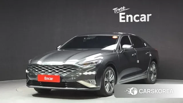 Kia K8 Hybrid 2022 Серый из Кореи