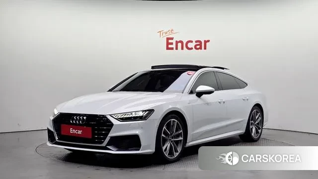 Audi A7 (4K) 2020 Белый из Кореи