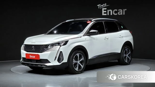 Peugeot 3008 second generation 2022 Белый из Кореи