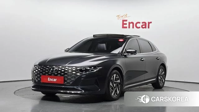 Hyundai The New Grandeur IG Hybrid 2021 Серый из Кореи