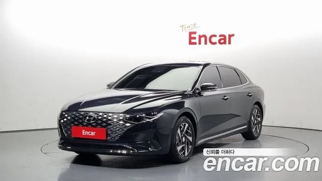 Hyundai The New Grandeur IG Hybrid 2020 Синий из Кореи
