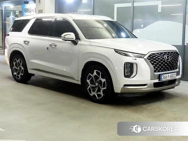 Hyundai Palisade 2022 Белый из Кореи