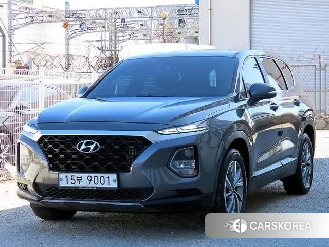 Hyundai Santa Fe TM 2018 Серый из Кореи