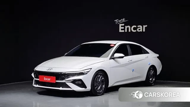 Hyundai The New Avante (CN7) 2023 Белый из Кореи