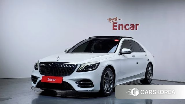 Mercedes-Benz S-Class W222 2019 Белый из Кореи