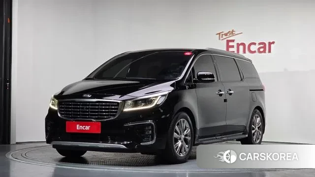 Kia The New Carnival 2018 Черный из Кореи
