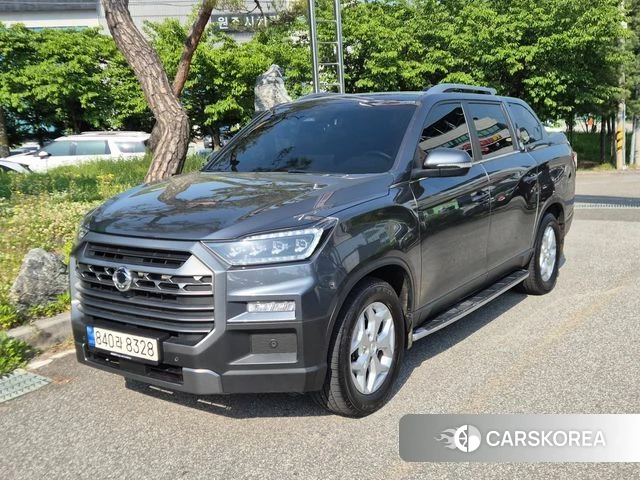 Ssangyong The New Rexton Sport 2024 Серый из Кореи