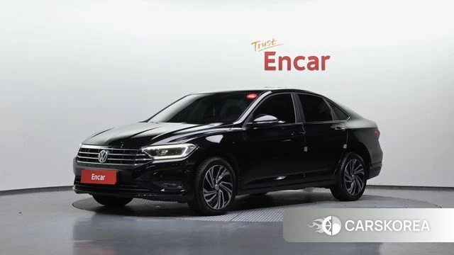 Volkswagen 7th Generation of Jetta 2020 Черный из Кореи