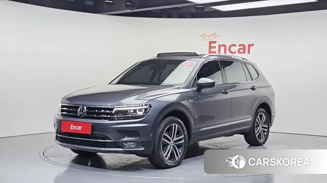 Volkswagen Tiguan Allspace 2020 Серый из Кореи