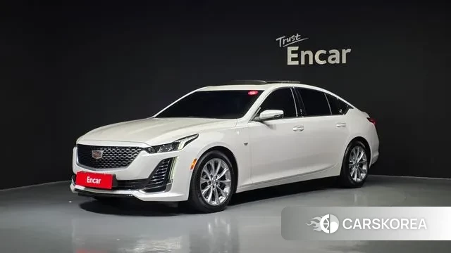 Cadillac CT5 2022 Белый из Кореи