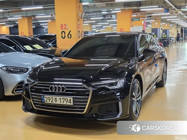 Audi A6 (C8) 2021 Черный из Кореи