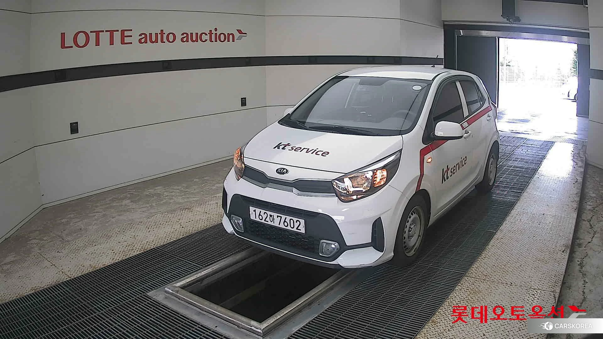 Kia Morning 2021 Clear White из Кореи