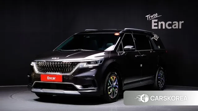 Kia Carnival 4th generation 2021 Серый из Кореи