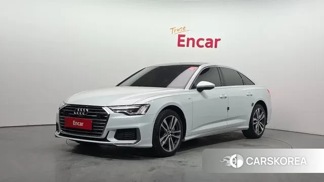 Audi A6 (C8) 2021 Белый из Кореи